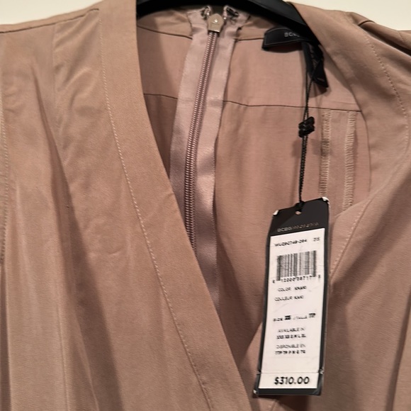 BNWT BCBG Khaki Beige Jumpsuit XXS - Picture 3 of 8